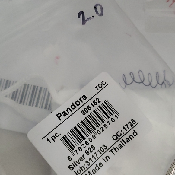 Pandora duo gorgeous toggle 925 new one size free danglin pandora charm heart ❤️ - Picture 2 of 6